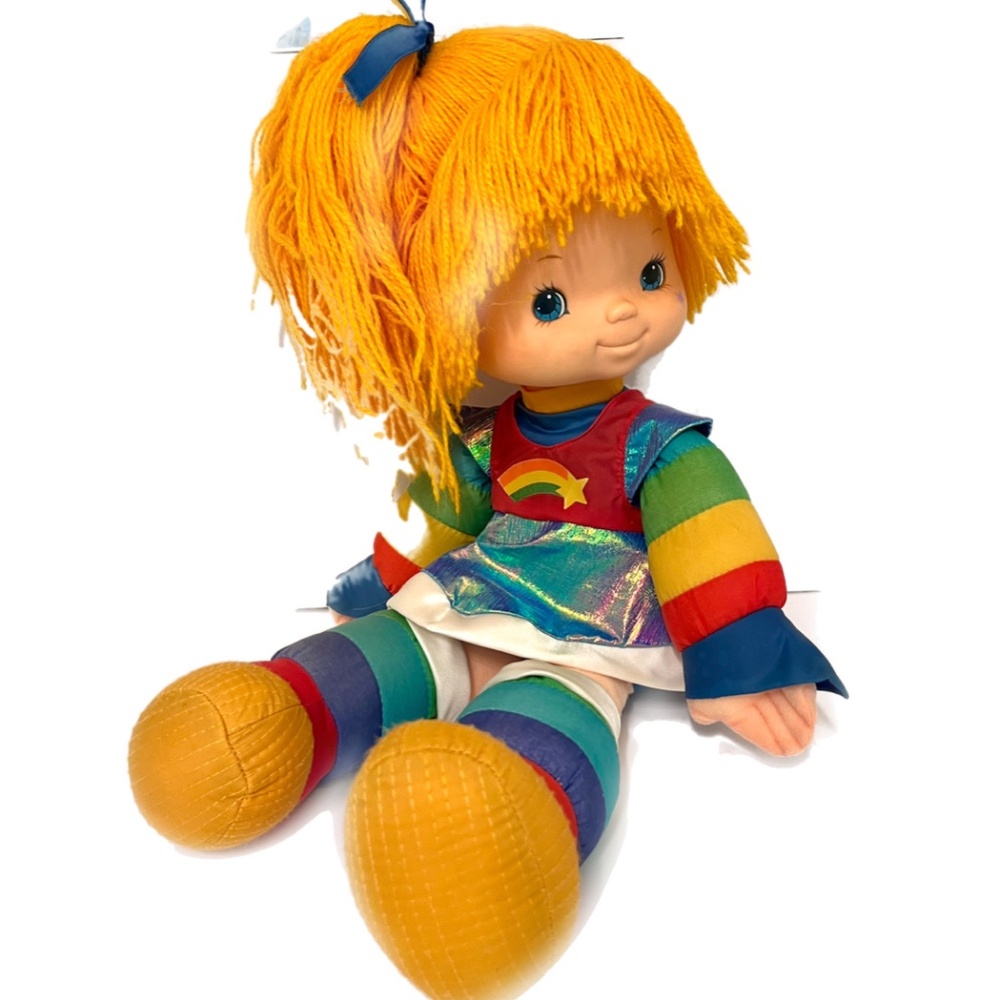 Rainbow Brite Mattel Doll Vintage 1983 18" Plush Toy